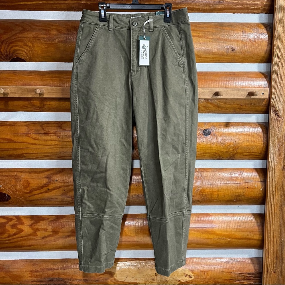 Alpine‎ Design Women's Olive Green Barrel Pants